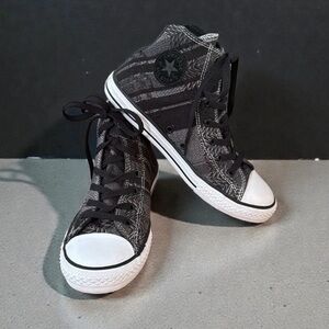Converse All Star Black and White High-Tops,
